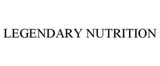 LEGENDARY NUTRITION