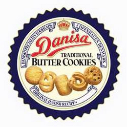 DANISH SPECIALTY FOODS APS COPENHAGEN DENMARK DANISA TRADITIONAL BUTTER COOKIES ORIGINAL DANISH RECIPE