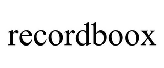 RECORDBOOX