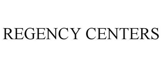 REGENCY CENTERS