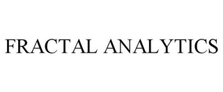 FRACTAL ANALYTICS