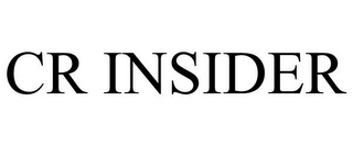 CR INSIDER