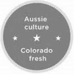 AUSSIE CULTURE COLORADO FRESH