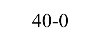 40-0
