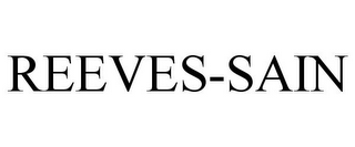 REEVES-SAIN