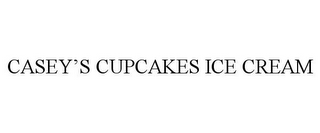 CASEY'S CUPCAKES ICE CREAM