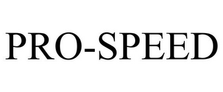 PRO-SPEED