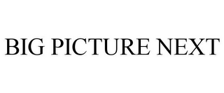 BIG PICTURE NEXT
