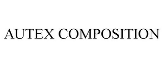 AUTEX COMPOSITION