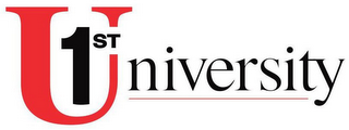 1ST UNIVERSITY