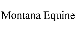 MONTANA EQUINE
