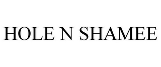 HOLE N SHAMEE