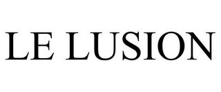 LE LUSION