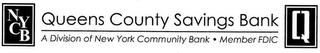 NYCB QUEENS COUNTY SAVINGS BANK A DIVISION OF NEW YORK COMMUNITY BANK MEMBER FDIC Q