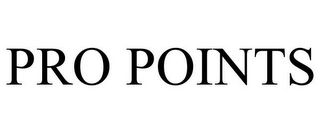 PRO POINTS