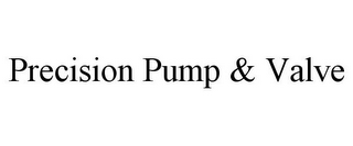 PRECISION PUMP & VALVE