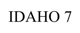 IDAHO 7