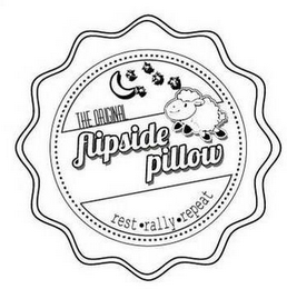 THE ORIGINAL FLIPSIDE PILLOW REST RALLY REPEAT