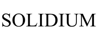 SOLIDIUM