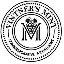 VINTNER'S MINT COMMEMORATIVE MEDALLIONS MV