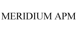 MERIDIUM APM