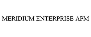 MERIDIUM ENTERPRISE APM