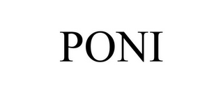 PONI
