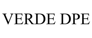 VERDE DPE