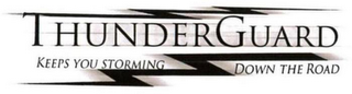 THUNDERGUARD KEEPS YOU STORMING DOWN THE ROAD