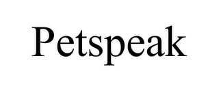 PETSPEAK