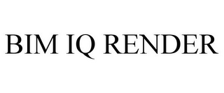 BIM IQ RENDER