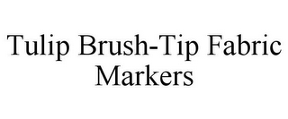 TULIP BRUSH-TIP FABRIC MARKERS