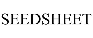 SEEDSHEET