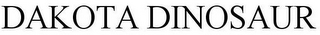 DAKOTA DINOSAUR