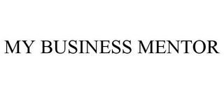 MY BUSINESS MENTOR