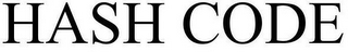 HASH CODE
