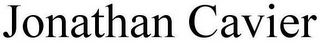 JONATHAN CAVIER