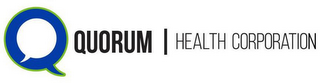 Q QUORUM | HEALTH CORPORATION