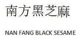NAN FANG BLACK SESAME