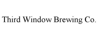 THIRD WINDOW BREWING CO.