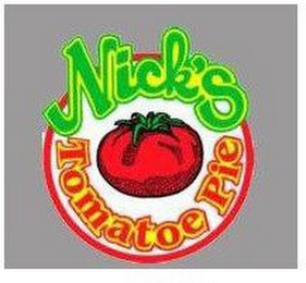 NICK'S TOMATOE PIE