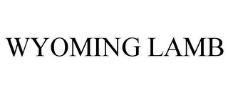 WYOMING LAMB