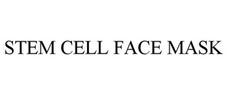 STEM CELL FACE MASK