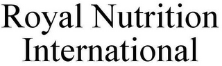 ROYAL NUTRITION INTERNATIONAL