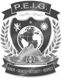 P.E.I.G. LOGO HONOR · DIGNITY · INTEGRITY