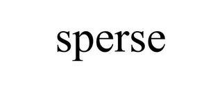 SPERSE