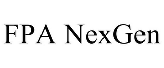FPA NEXGEN
