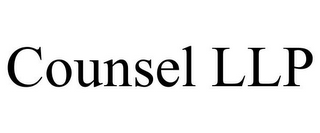 COUNSEL LLP
