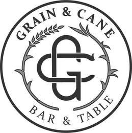 GC GRAIN & CANE BAR & TABLE