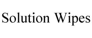 SOLUTION WIPES